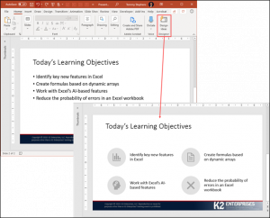 Using Design Ideas In PowerPoint