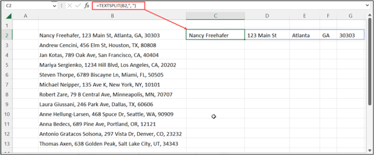 Excel Offers New Text Manipulation Tools - K2 Enterprises