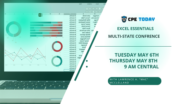 K2's Excel Essentials -  Multi State May 6-8